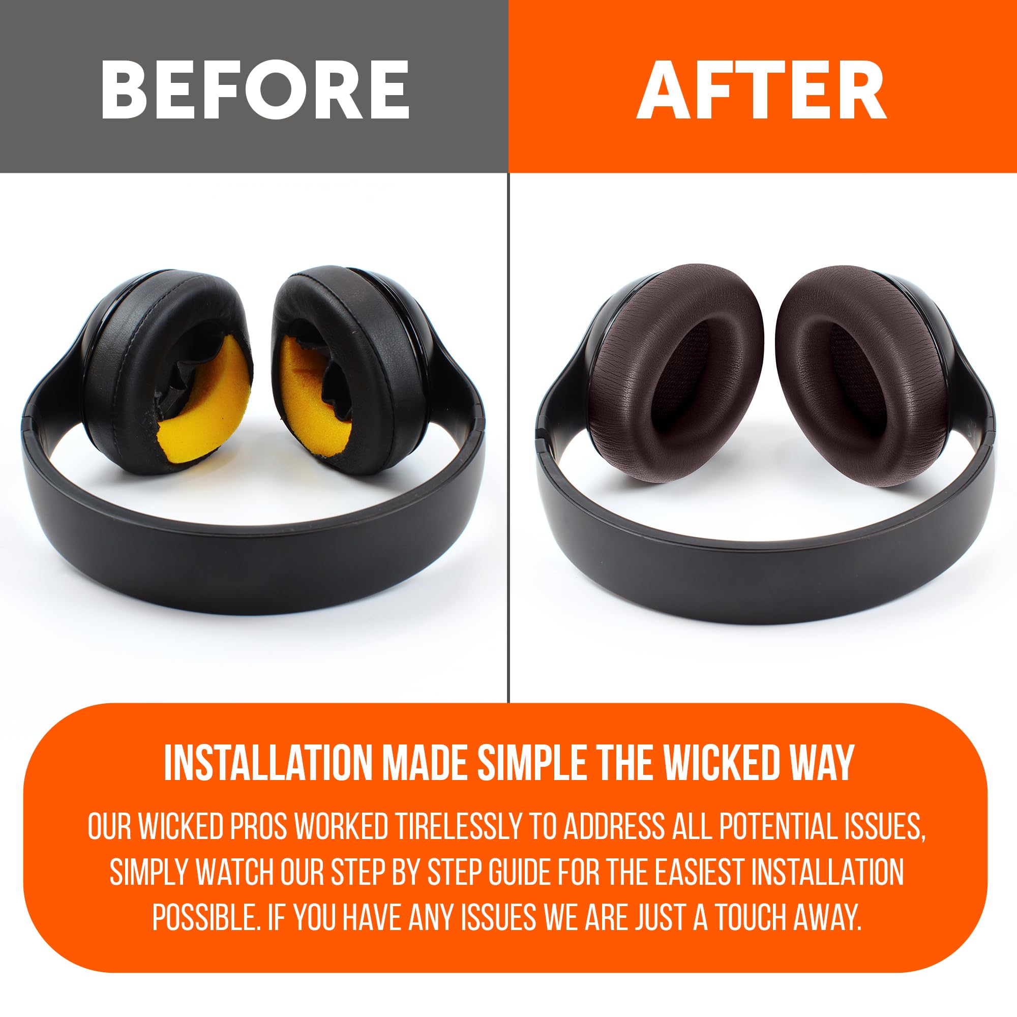 beats Pro ブラッククッション付き Amazon | WC PadZ Studio Pro - ウィキッドクッション製 ビーツ